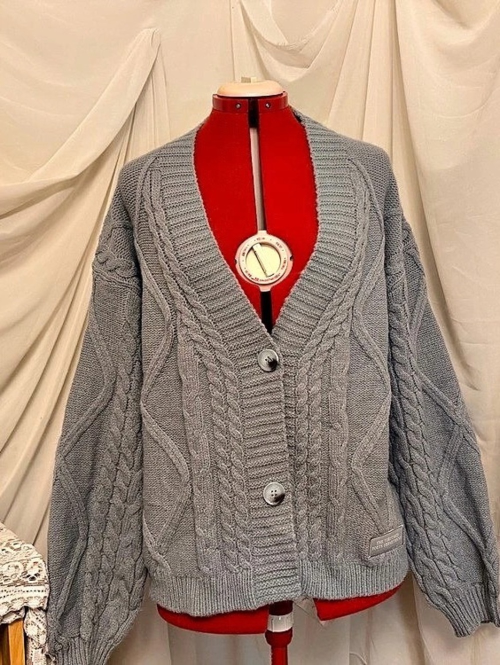 Taylor Swift The Tortured Poets Department Cardigan Gray Medium